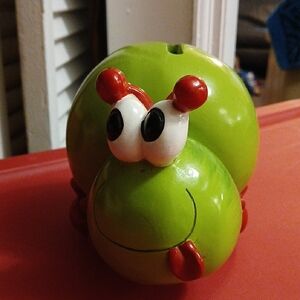 Green and Red Snail Bank